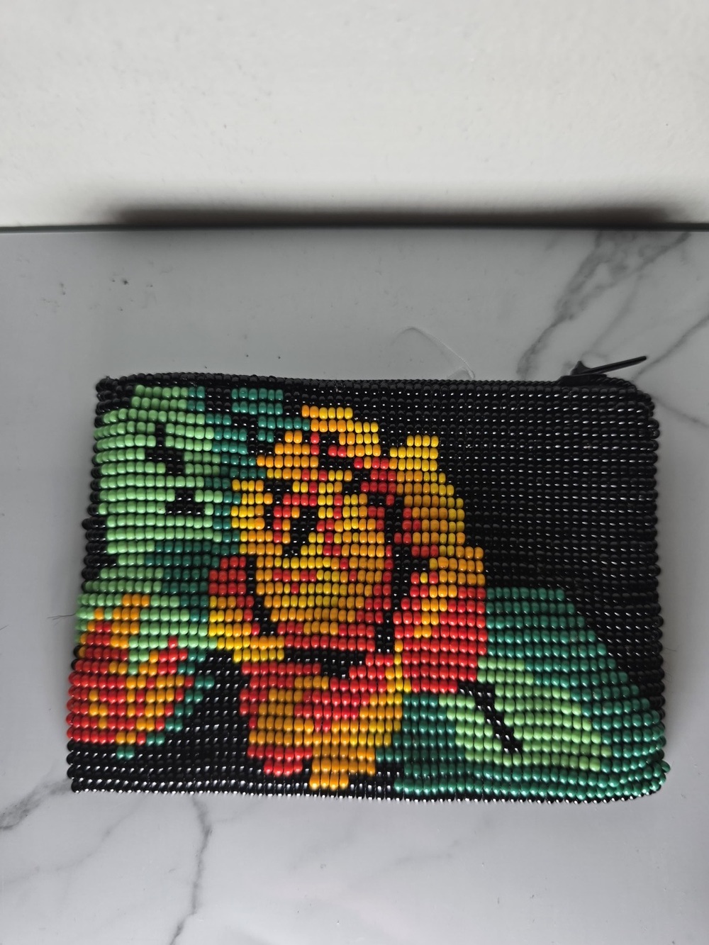 Huichol Beaded Coin Purse